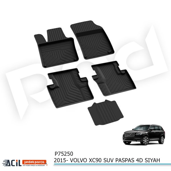 2015- VOLVO XC90 SUV PASPAS 4D SIYAH