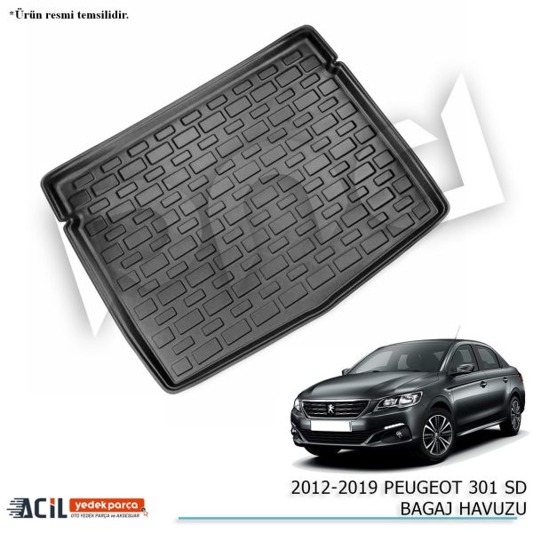 2012-2019 PEUGEOT 301 SD BAGAJ HAVUZU