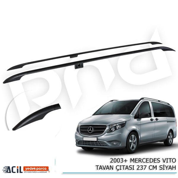 2003+ MERCEDES VITO EXUZUN TAVAN CITASI GOLD SIYAH