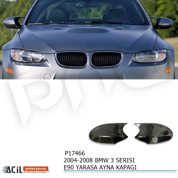 2004-2008 BMW E90 BATMAN YARASA AYNA KAPAGI P.BLAC