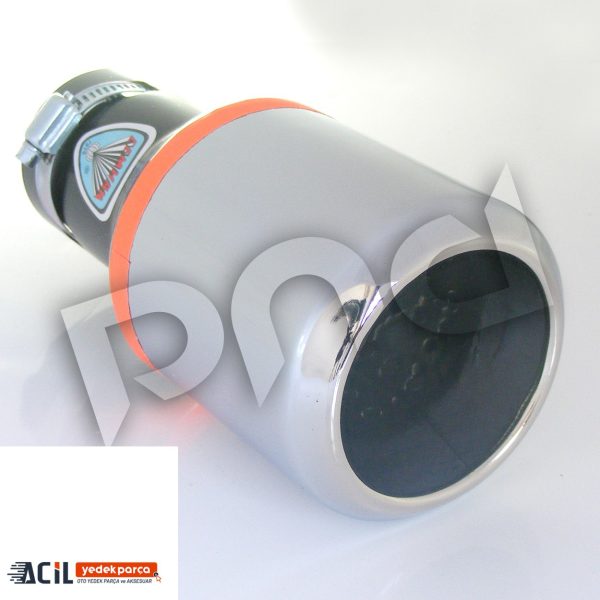 60 MM TURBO DOKSANLIK DUZ BOY EGZOZ UCU C-276