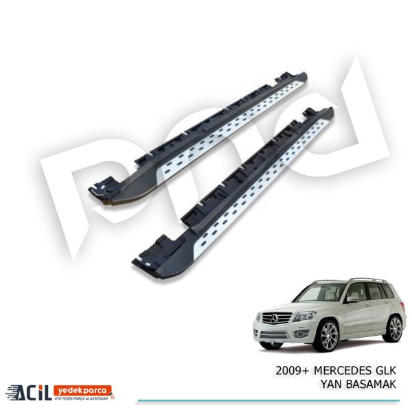 2009+ MERCEDES GLK YAN BASAMAK NOKTALI