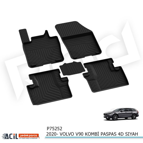 2020- VOLVO V90 Kombi PASPAS 4D SIYAH