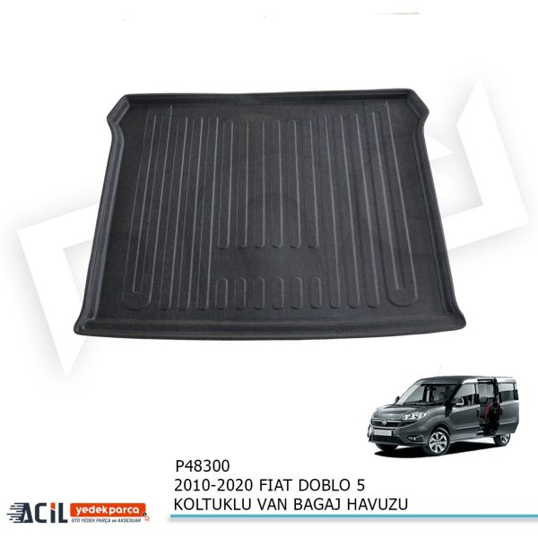 2010-2020 FIAT DOBLO 5 KOLTUKLU VAN BAGAJ HAVUZU