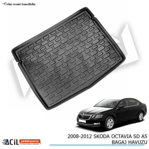 2005-2012 SKODA OCTAVIA SD HB A5 BAGAJ HAVUZU