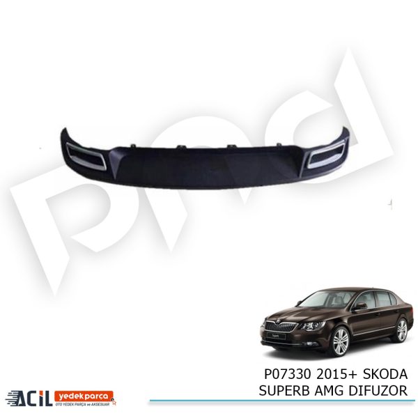 2015+ SKODA SUPERB AMG DIFUZOR