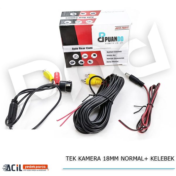 TEK KAMERA 18MM NORMAL+ KELEBEK