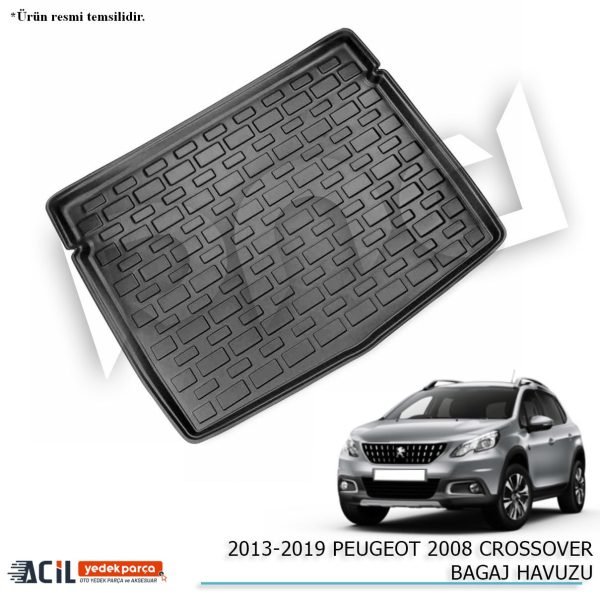 2013-2019 PEUGEOT 2008 CROSSOVER BAGAJ HAVUZU