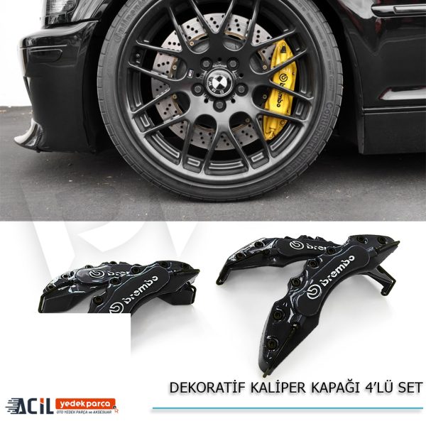 SIYAH KALIPER KAPAGI 4LU SET BREMBO