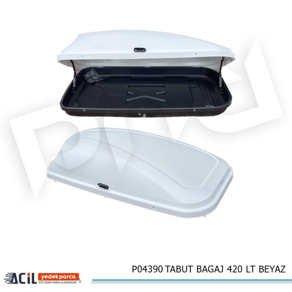 TABUT BAGAJ 420 LT BEYAZ 155x85x45 CM