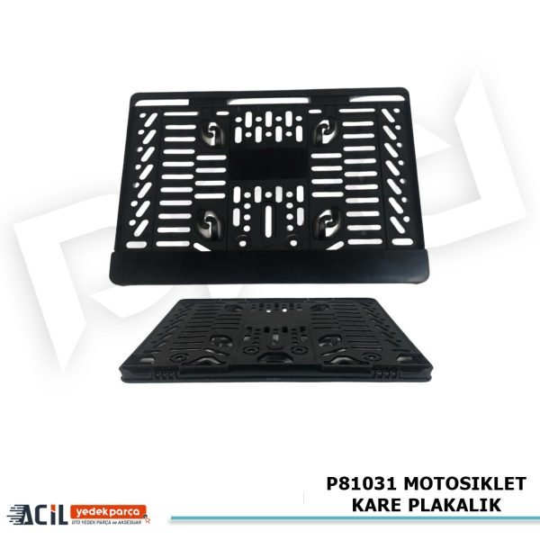 MOTOSIKLET KARE PLAKALIK