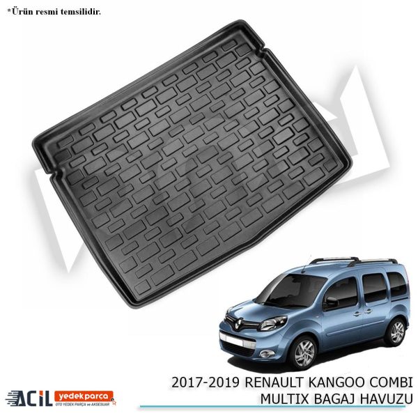 2017-2019 RENAULT KANGOO COMBI MULTIX BAGAJ HAVUZU
