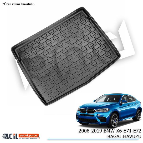 2008-2019 BMW X6 E71 E72 BAGAJ HAVUZU