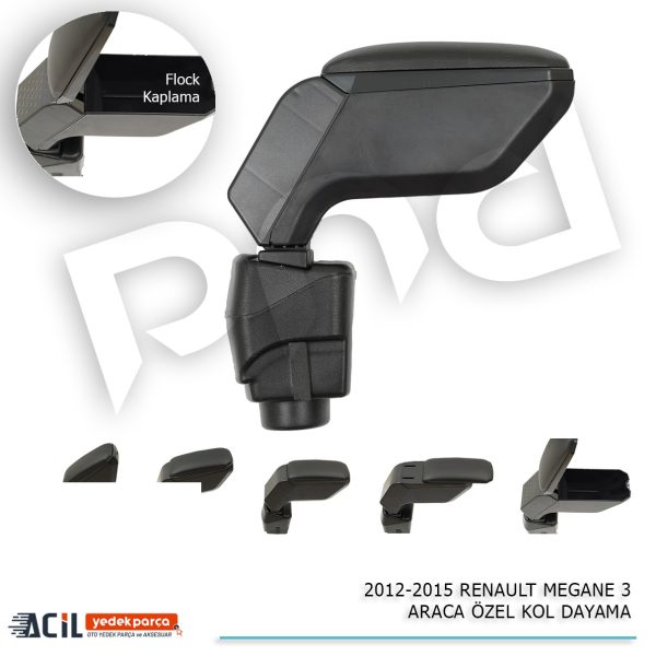 2012-2015 RENAULT MEGANE 3 ARACA OZEL KOL DAYAMA S