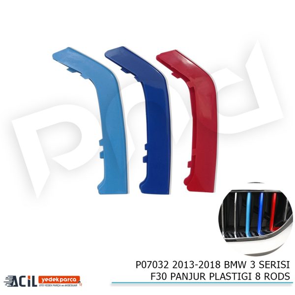 2013-2018 BMW 3 SERISI F30 M PANJUR PLASTGI 8 RODS