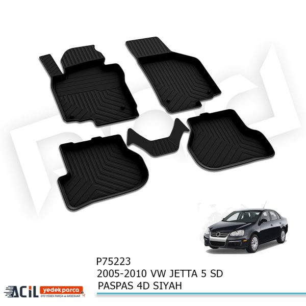 2005-2010 VW JETTA 5 SD PASPAS 4D SIYAH