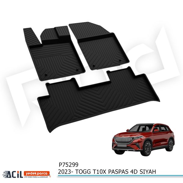 2023- TOGG T10X PASPAS 4D SIYAH