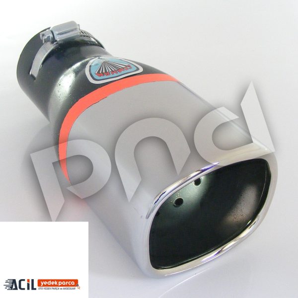 60 MM TURBO KARE DUZ BOYALI EGZOZ UCU C-254