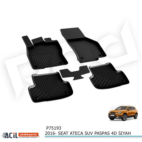 2016- SEAT ATECA SUV PASPAS 4D SIYAH