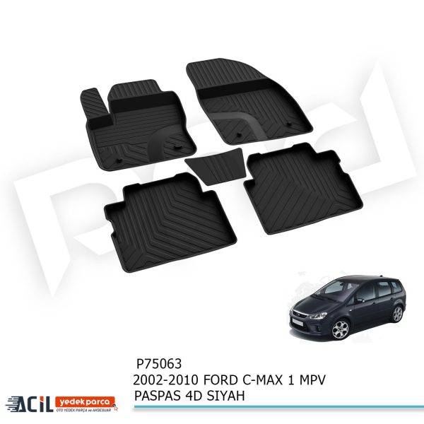 2002-2010 FORD C-MAX 1 MPV PASPAS 4D SIYAH
