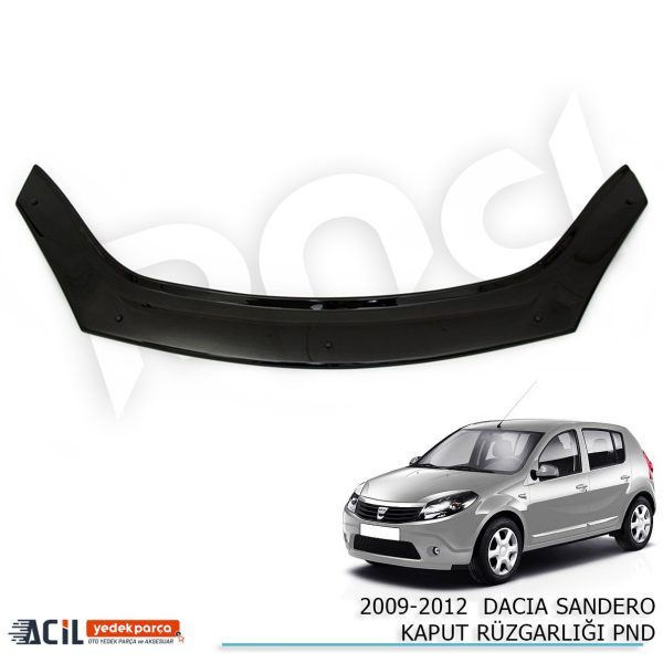 2009-2012 DACIA SANDERO KAPUT RUZGARLIGI PND