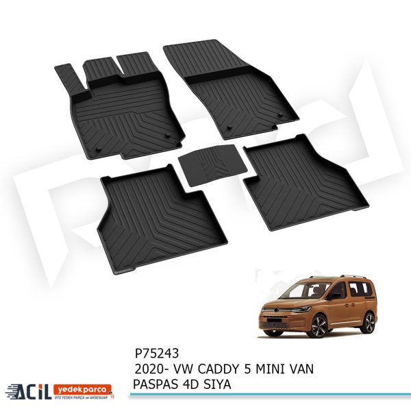 2020- VW CADDY 5 MINI VAN PASPAS 4D SIYAH