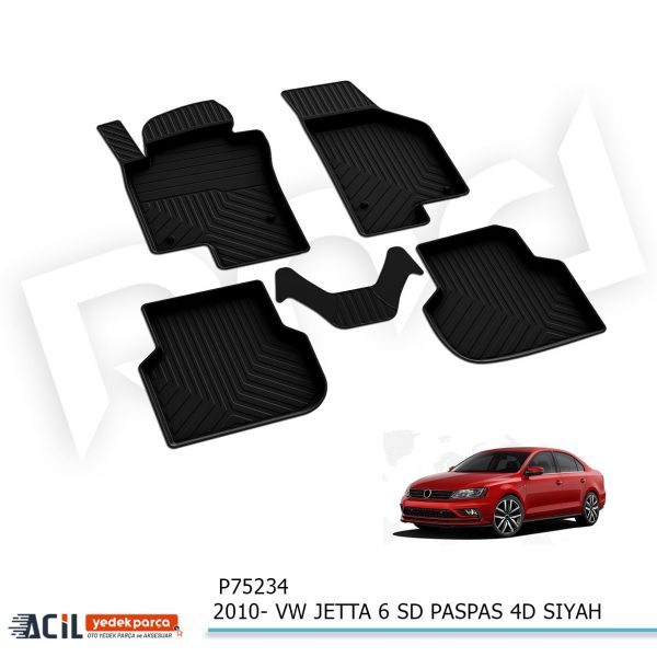 2010- VW JETTA 6 SD PASPAS 4D SIYAH