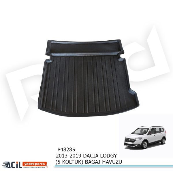 2013-2019 DACIA LODGY (5 KOLTUK) BAGAJ HAVUZU