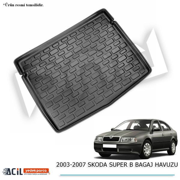 2003-2007 SKODA SUPER B BAGAJ HAVUZU