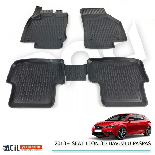 2013+ SEAT LEON 3D HAVUZLU PASPAS