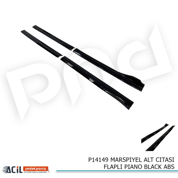 MARSPIYEL ALT CITASI FLAPLI PIANO BLACK ABS