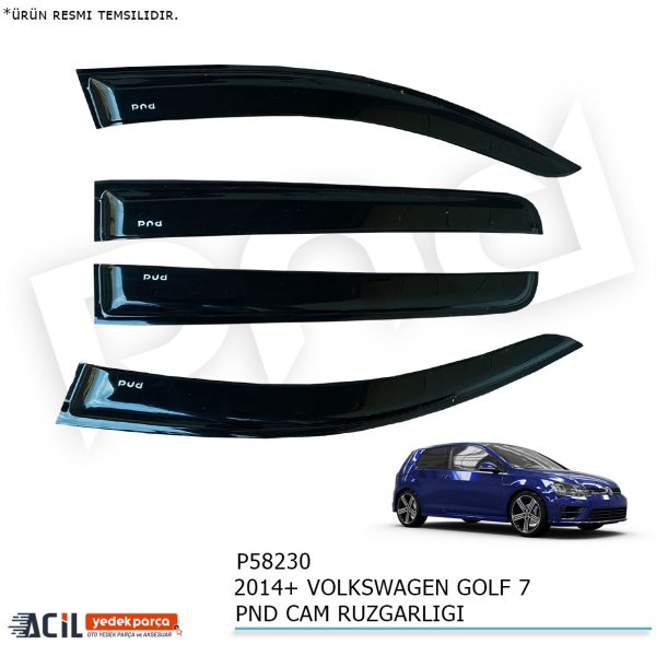 2014+ VOLKSWAGEN GOLF 7 PND CAM RUZGARLIGI