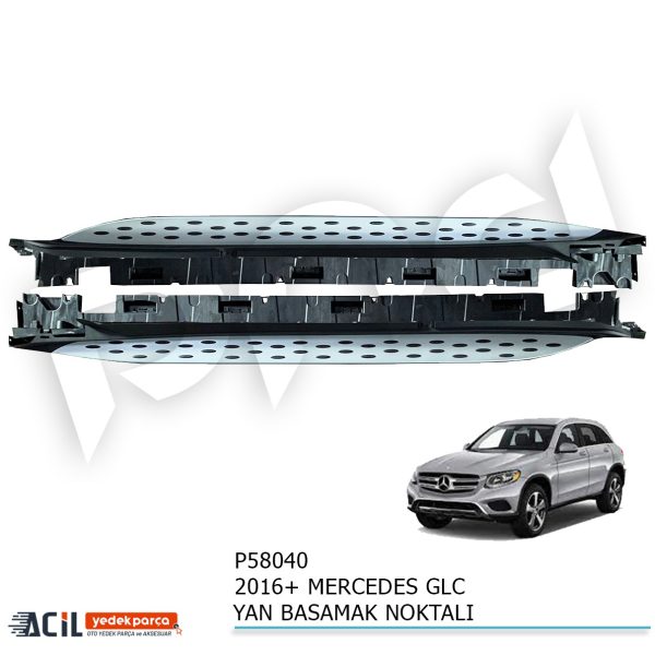 2016+ MERCEDES GLC YAN BASAMAK NOKTALI