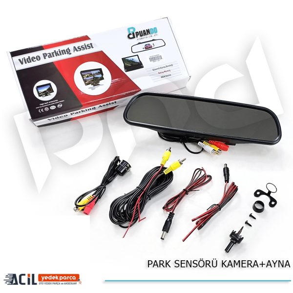 PARK SENSORU KAMERA+AYNA