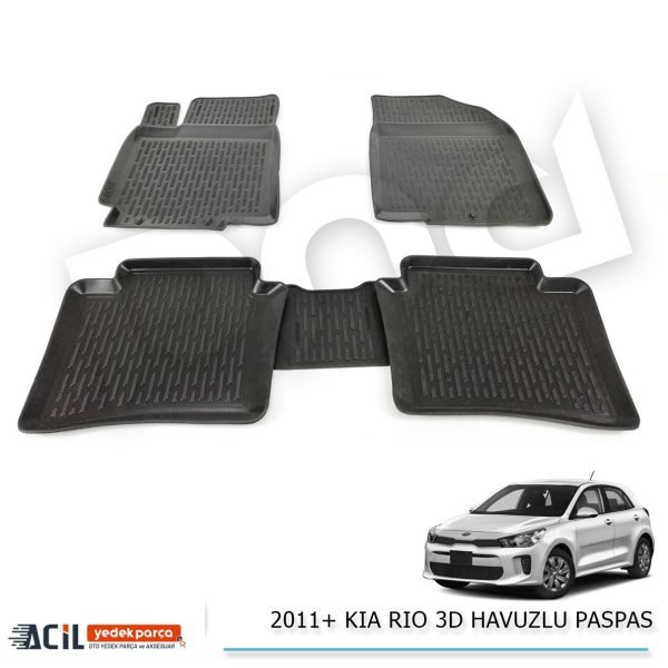 2011+ KIA RIO 3D HAVUZLU PASPAS