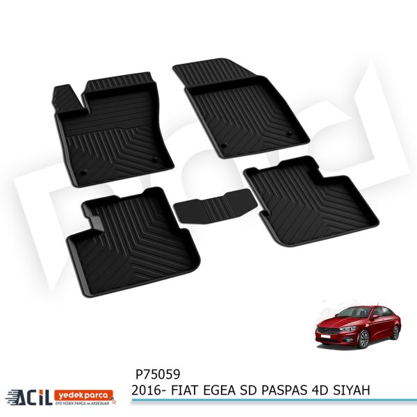 2016- FIAT EGEA SD PASPAS 4D SIYAH