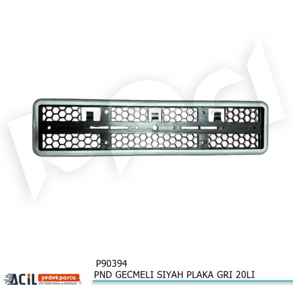 PND GECMELI SIYAH PLAKALIK GRI 20LI