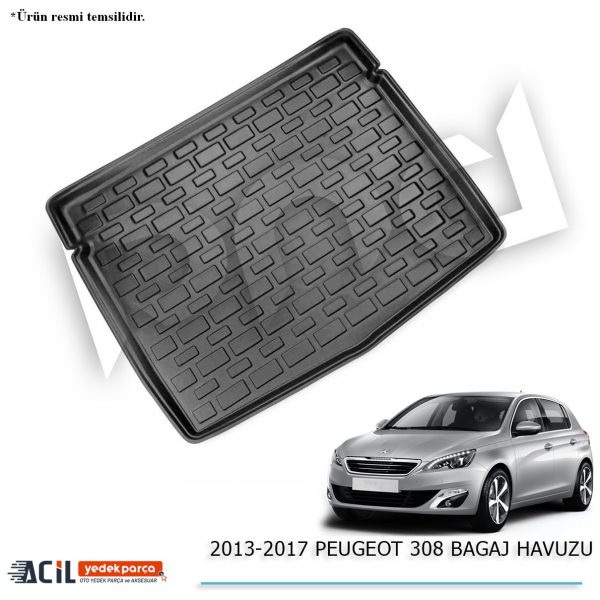 2013-2017 PEUGEOT 308 BAGAJ HAVUZU