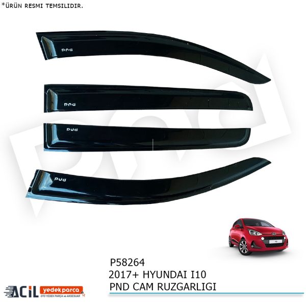 2017+ HYUNDAI I10 PND CAM RUZGARLIGI