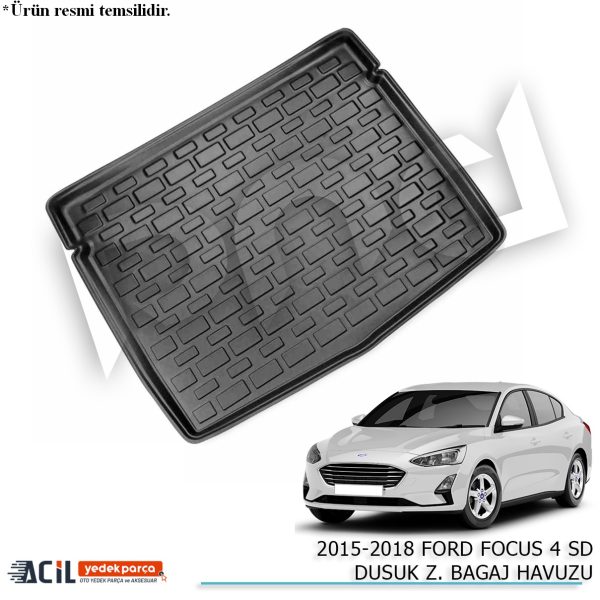 2015-2018 FORD FOCUS 4 SD DUSUK Z. BAGAJ HAVUZU