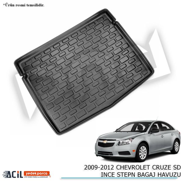2009-2012 CHEVROLET CRUZE SD INCE STEPN BAGAJ HAVU