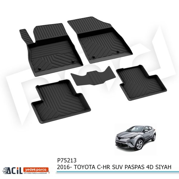 2016- TOYOTA C-HR SUV PASPAS 4D SIYAH