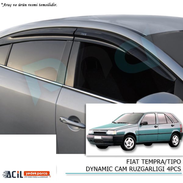 FIAT TEMPRA/TIPO DYNAMIC CAM RUZGARLIGI 4PCS
