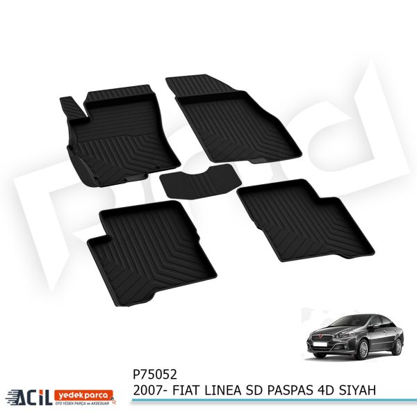 2007- FIAT LINEA SD PASPAS 4D SIYAH