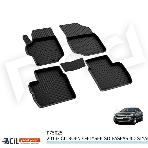 2013- CITROËN C-ELYSEE SD PASPAS 4D SIYAH