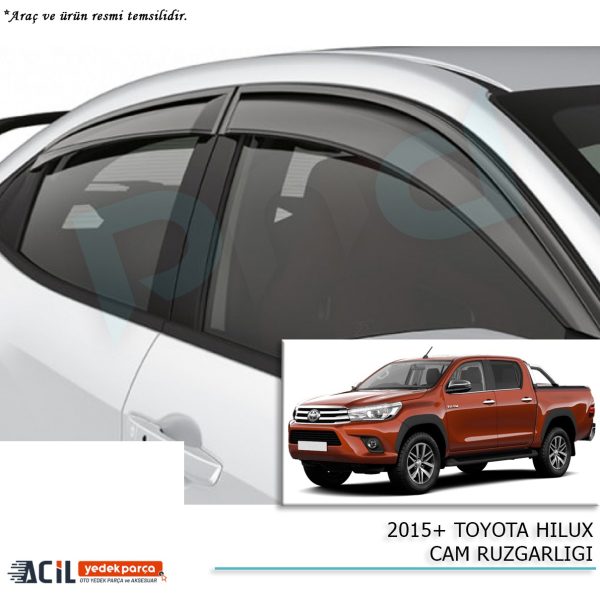 2015+ TOYOTA HILUX CAM RUZGARLIGI