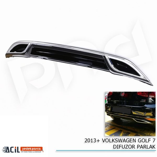 2013+ VOLKSWAGEN GOLF 7 DIFUZOR PARLAK