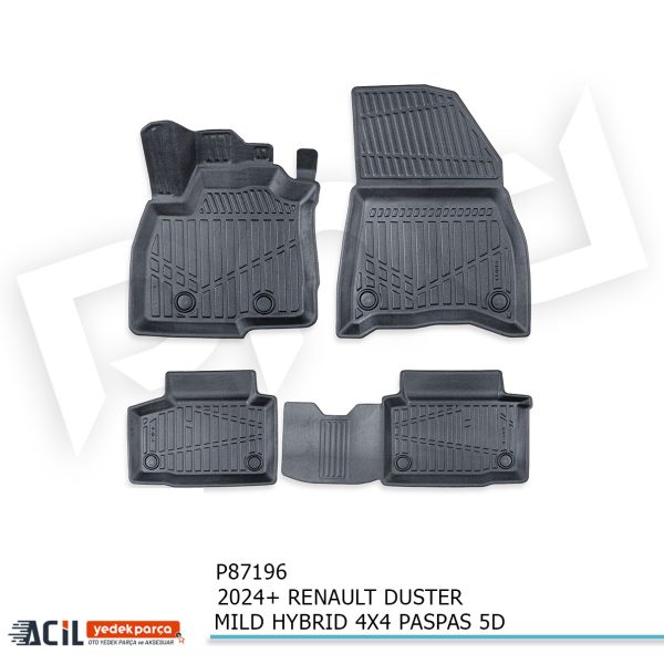 2024+ RENAULT DUSTER MILD HYBRID 4X4 PASPAS 5D