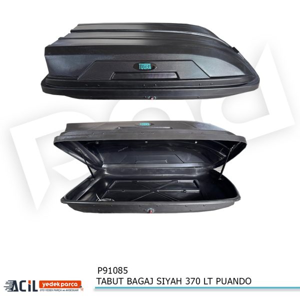 TABUT BAGAJ SIYAH 370 LT PUANDO
