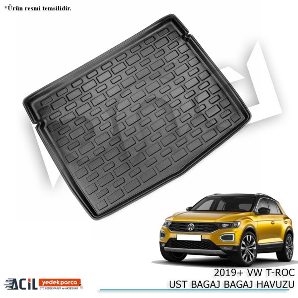2019+ VW T-ROC UST BAGAJ BAGAJ HAVUZU